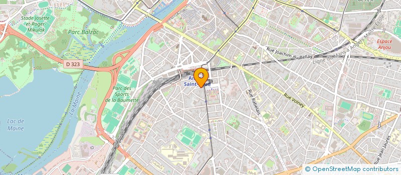 localisation de l'entreprise MONSIEUR MOHAMMED SAHOULI  ANGERS