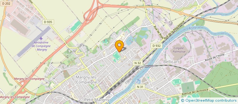 localisation de l'entreprise MONSIEUR MOHAMMED SAID GRINI  MARGNY-LES-COMPIEGNE