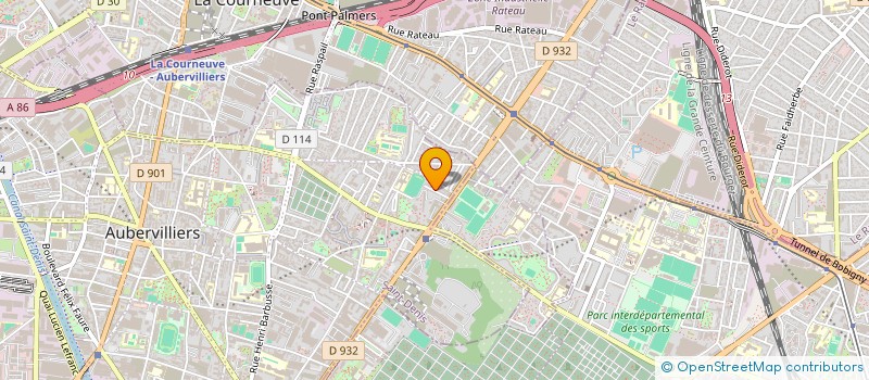 localisation de l'entreprise MONSIEUR MOHAMMED SAIFUR RAHMAN  AUBERVILLIERS