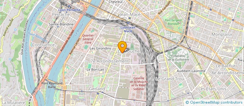 localisation de l'entreprise MONSIEUR MOHAMMED SALEM-ATIA  LYON