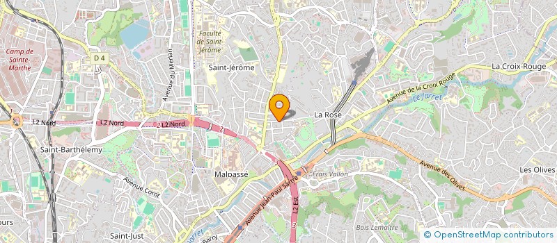 localisation de l'entreprise MONSIEUR MOHAMMED SALHI à MARSEILLE 13EME