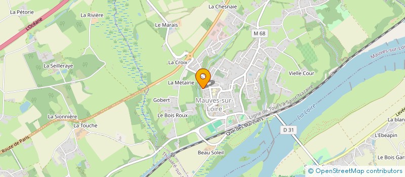 localisation de l'entreprise MONSIEUR MOHAMMED SALIH  MAUVES-SUR-LOIRE