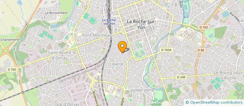 localisation de l'entreprise MONSIEUR MOHAMMED SALIH IBRAHIM à LA ROCHE-SUR-YON
