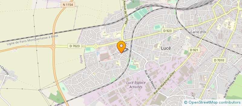 localisation de l'entreprise MONSIEUR MOHAMMED SAMAALI à LUCE