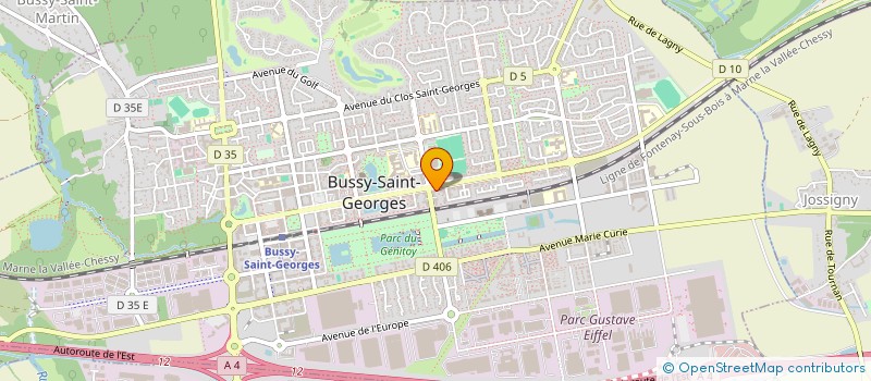localisation de l'entreprise MONSIEUR MOHAMMED SANDY ABUBAKAR à BUSSY-SAINT-GEORGES