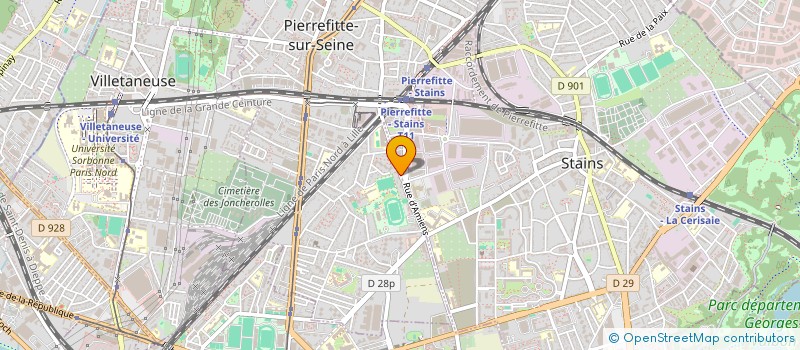 localisation de l'entreprise MONSIEUR MOHAMMED SANE à PIERREFITTE-SUR-SEINE