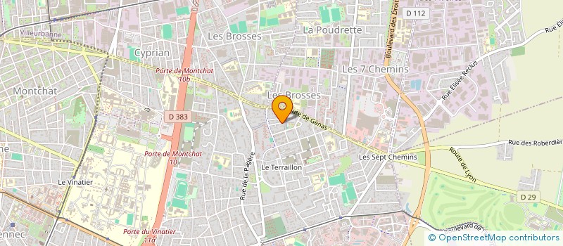 localisation de l'entreprise MONSIEUR MOHAMMED SASSOUI  MEYZIEU