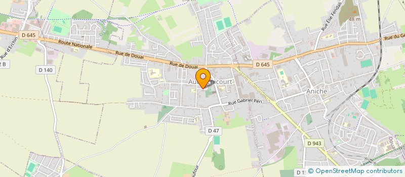 localisation de l'entreprise MONSIEUR MOHAMMED SAYAH  AUBERCHICOURT