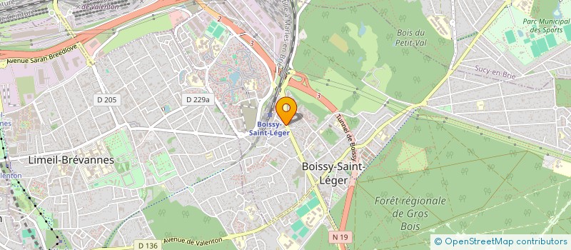 localisation de l'entreprise MONSIEUR MOHAMMED SAYBI à BOISSY-SAINT-LEGER