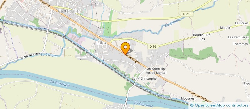 localisation de l'entreprise MONSIEUR MOHAMMED SBAA  LAFOX