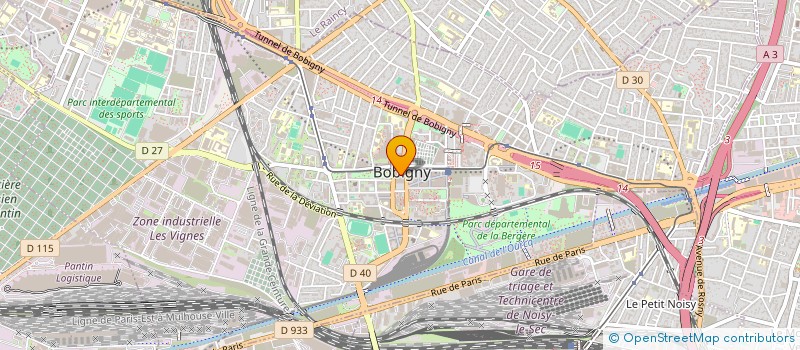 localisation de l'entreprise MONSIEUR MOHAMMED SBIA  BOBIGNY