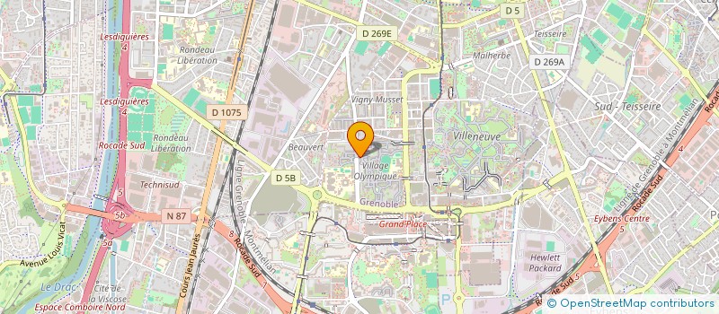 localisation de l'entreprise MONSIEUR MOHAMMED SEAD OSMAN à GRENOBLE