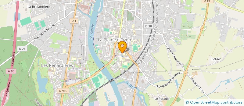 localisation de l'entreprise MONSIEUR MOHAMMED SEGHIR  CHATELLERAULT