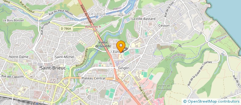 localisation de l'entreprise MONSIEUR MOHAMMED SEGHROUCHNI à SAINT-BRIEUC