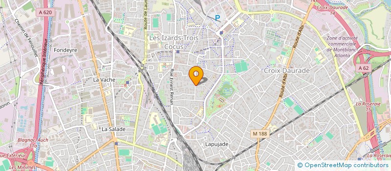 localisation de l'entreprise MONSIEUR MOHAMMED SERGHINI  TOULOUSE