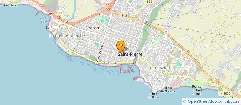 localisation de l'entreprise MONSIEUR MOHAMMED SHER à SAINT-PIERRE