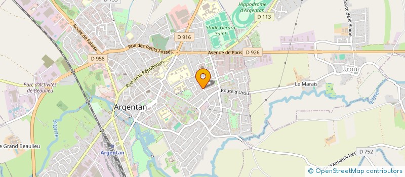 localisation de l'entreprise MONSIEUR MOHAMMED SHINWARI  ARGENTAN