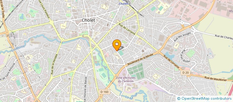 localisation de l'entreprise MONSIEUR MOHAMMED SLAMATE à CHOLET