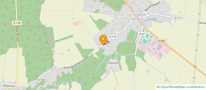 localisation de l'entreprise MONSIEUR MOHAMMED SLIMANI  LE CHATELET-EN-BRIE