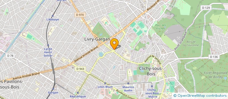 localisation de l'entreprise MONSIEUR MOHAMMED SOFIANE RHACHIDE  LIVRY-GARGAN