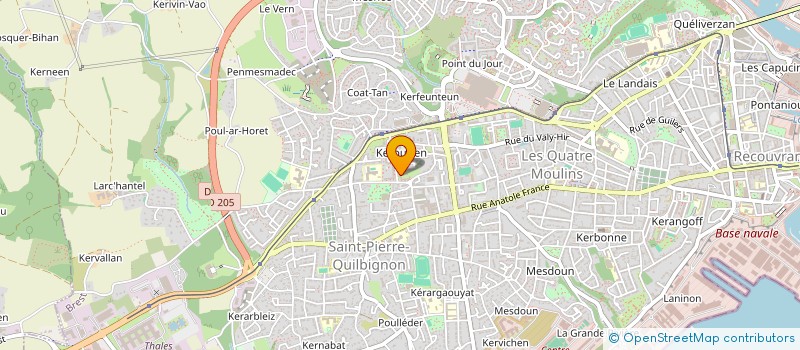 localisation de l'entreprise MONSIEUR MOHAMMED SOLTANE à BREST