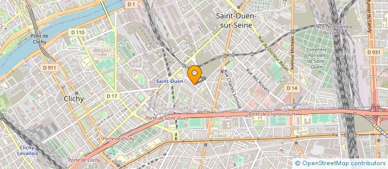 localisation de l'entreprise MONSIEUR MOHAMMED SOLTANI à SAINT-OUEN-SUR-SEINE