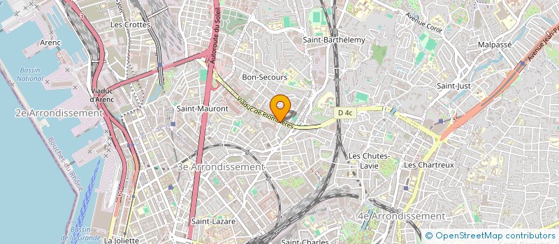 localisation de l'entreprise MONSIEUR MOHAMMED SOLTANI à MARSEILLE