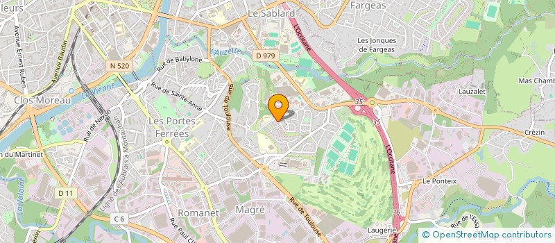 localisation de l'entreprise MONSIEUR MOHAMMED SOUAG à LIMOGES