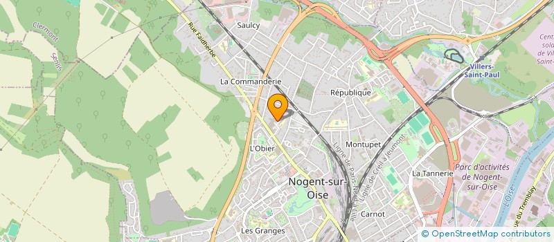 localisation de l'entreprise MONSIEUR MOHAMMED SOUFARI  NOGENT-SUR-OISE