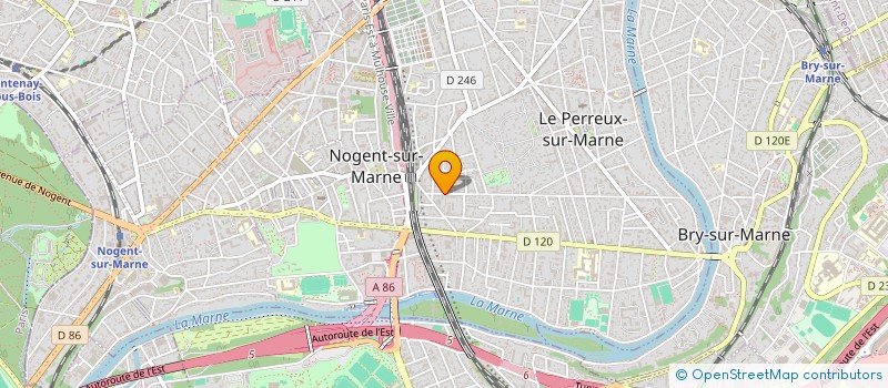 localisation de l'entreprise MONSIEUR MOHAMMED SOUFI  LE PERREUX SUR MARNE