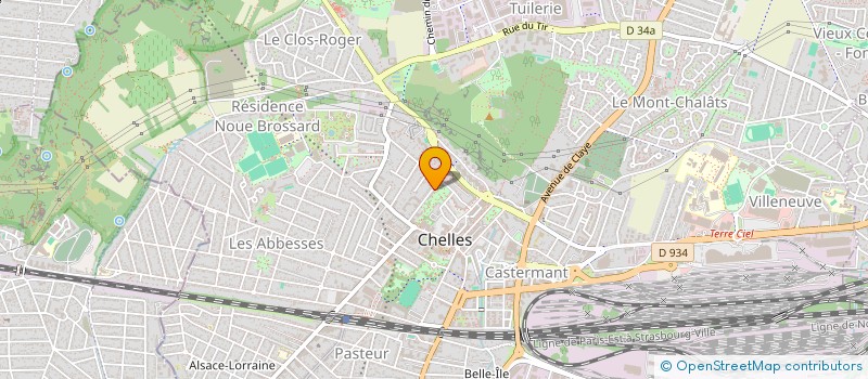 localisation de l'entreprise MONSIEUR MOHAMMED SOUIDI  CHELLES