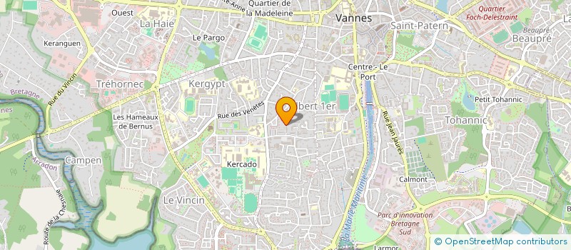 localisation de l'entreprise MONSIEUR MOHAMMED TABOUCHE à VANNES