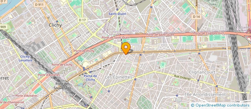 localisation de l'entreprise MONSIEUR MOHAMMED TADJINE  PARIS