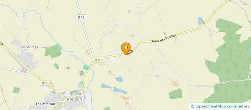 localisation de l'entreprise MONSIEUR MOHAMMED TAGHZOUTI  SALIGNY-SUR-ROUDON