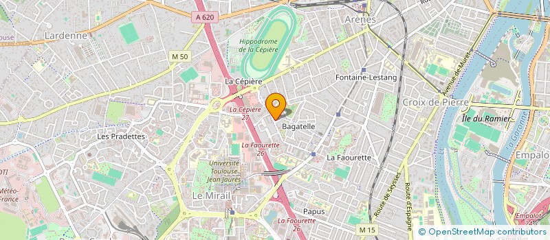 localisation de l'entreprise MONSIEUR MOHAMMED TAHER ATTAB à TOULOUSE