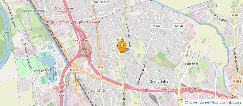 localisation de l'entreprise MONSIEUR MOHAMMED TAHRI  TOULOUSE