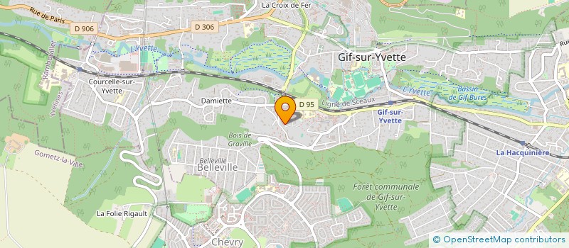 localisation de l'entreprise MONSIEUR MOHAMMED TAJA  GIF-SUR-YVETTE