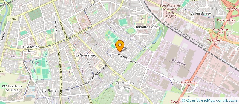 localisation de l'entreprise MONSIEUR MOHAMMED TAWFIK SOUIDI  CORMELLES-LE-ROYAL