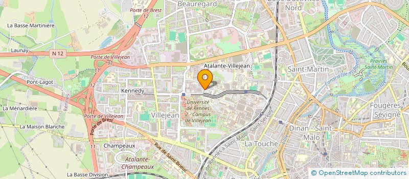 localisation de l'entreprise MONSIEUR MOHAMMED TEDJINI  RENNES