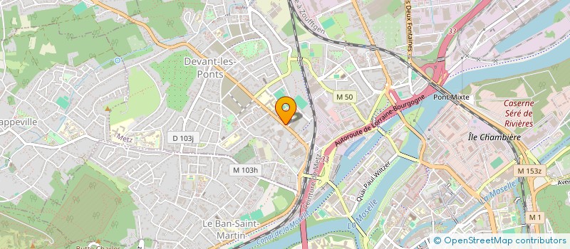 localisation de l'entreprise MONSIEUR MOHAMMED TENAFER  METZ