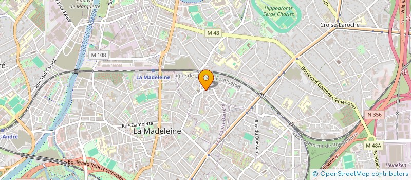 localisation de l'entreprise MONSIEUR MOHAMMED THAIFA  MARCQ-EN-BARUL