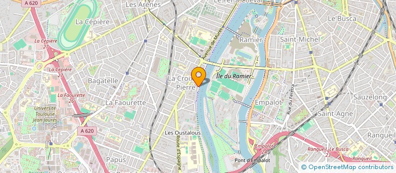 localisation de l'entreprise MONSIEUR MOHAMMED TIFOUR  BLAGNAC