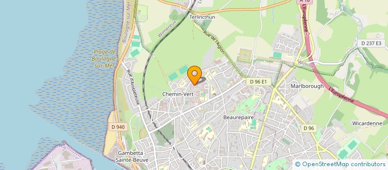 localisation de l'entreprise MONSIEUR MOHAMMED TLAGHI  BOULOGNE-SUR-MER