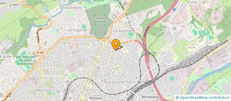 localisation de l'entreprise MONSIEUR MOHAMMED TOUAHRIA à LIMOGES