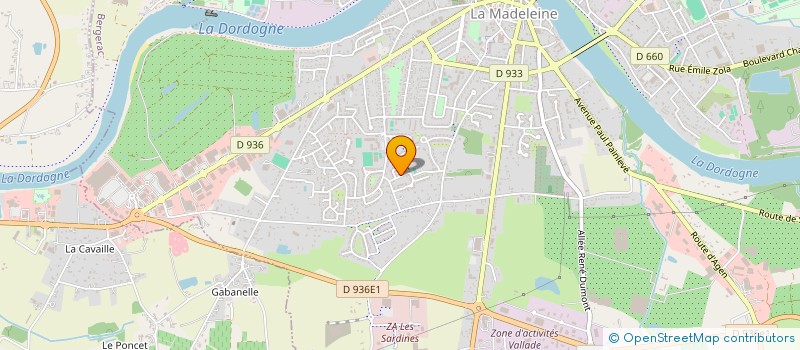 localisation de l'entreprise MONSIEUR MOHAMMED TOURE à BERGERAC