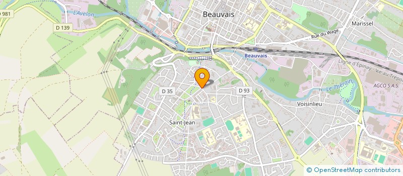 localisation de l'entreprise MONSIEUR MOHAMMED TOUZANI à BEAUVAIS