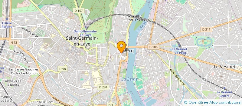 localisation de l'entreprise MONSIEUR MOHAMMED TSOULI  LE PECQ