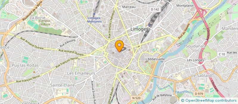 localisation de l'entreprise MONSIEUR MOHAMMED TURAY à LIMOGES