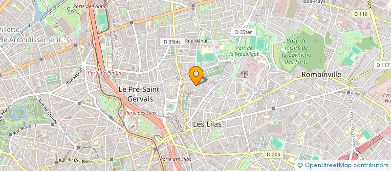 localisation de l'entreprise MONSIEUR MOHAMMED UDDIN à PANTIN