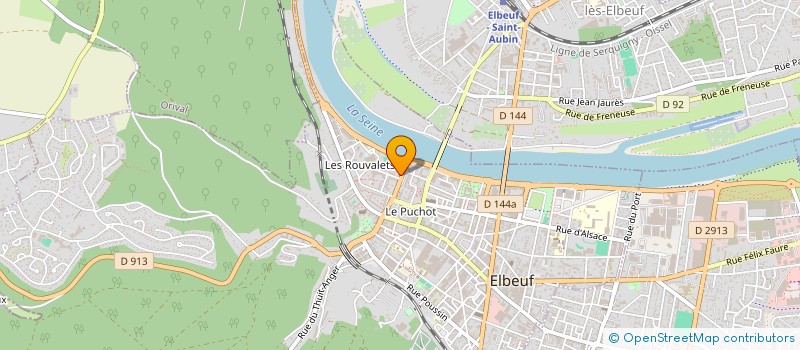 localisation de l'entreprise MONSIEUR MOHAMMED UDDIN  ELBEUF